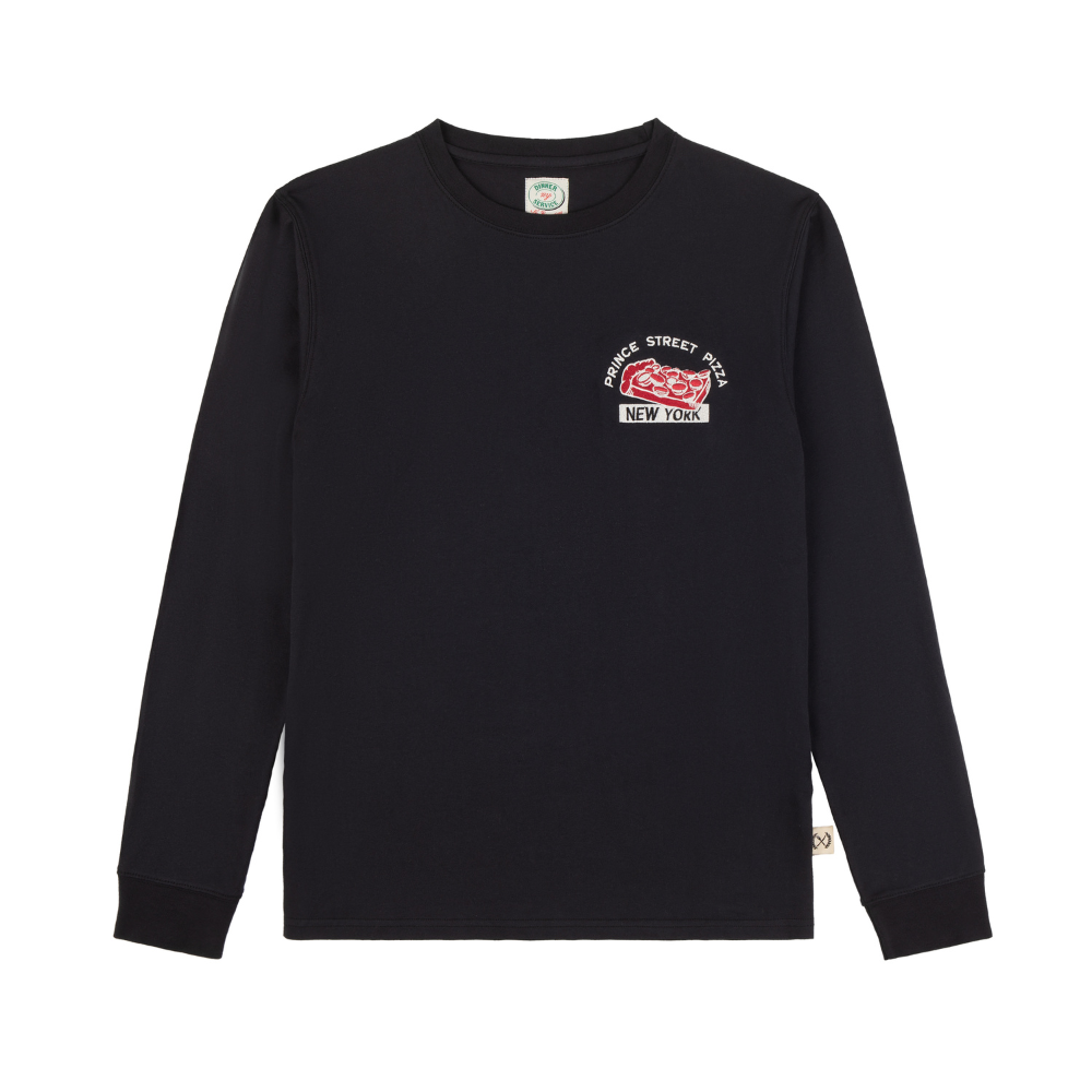 Prince Street Pizza x DSNY Long Sleeve Tee – Dinner Service NY