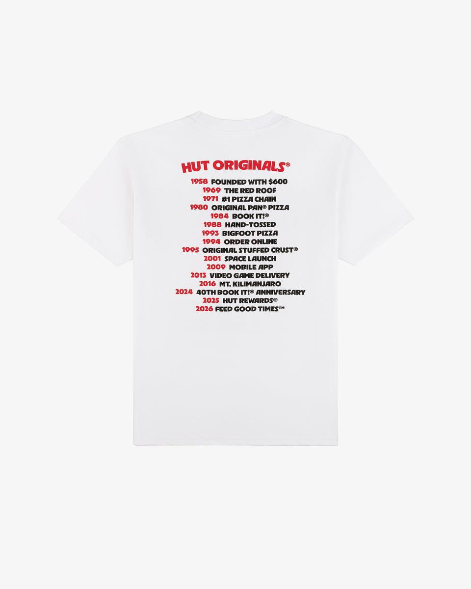 Hut Original Tour Tee – Dinner Service NY