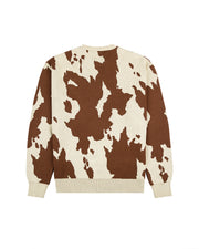 DSNY Cow Print Sweater