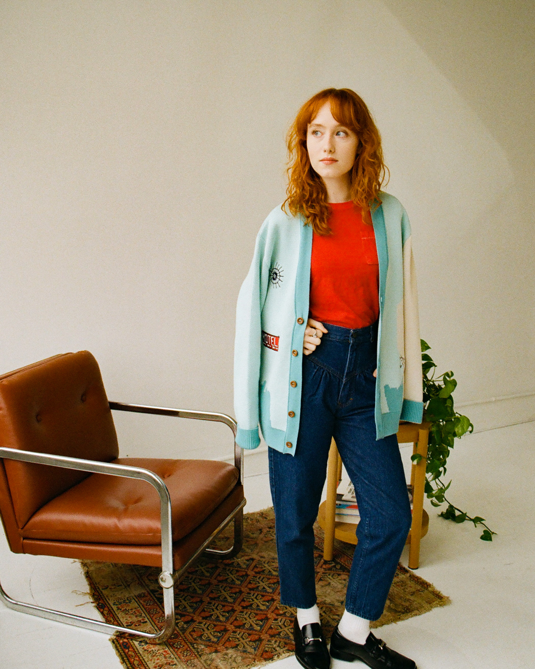 Terry Urban Lonesome Blues Cardigan Sweater – Dinner Service NY