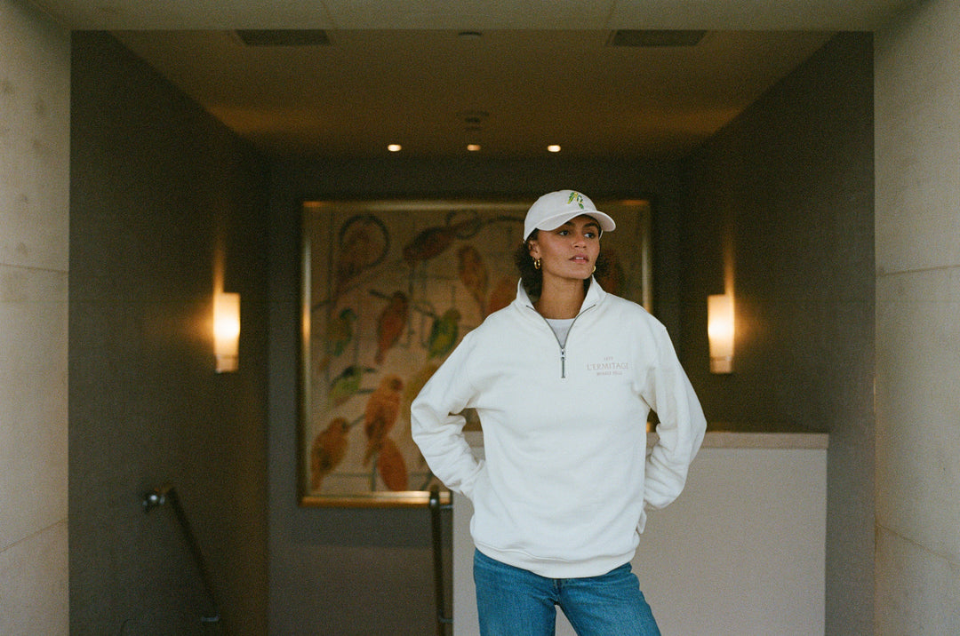 L'ermitage Beverly Hills Half Zip – Dinner Service NY