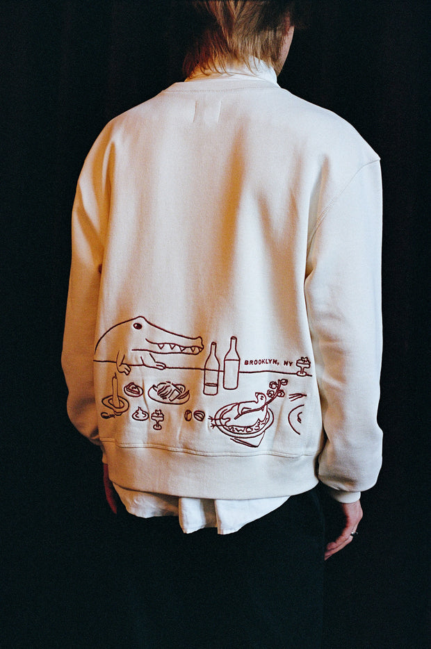 Le Crocodile Crewneck