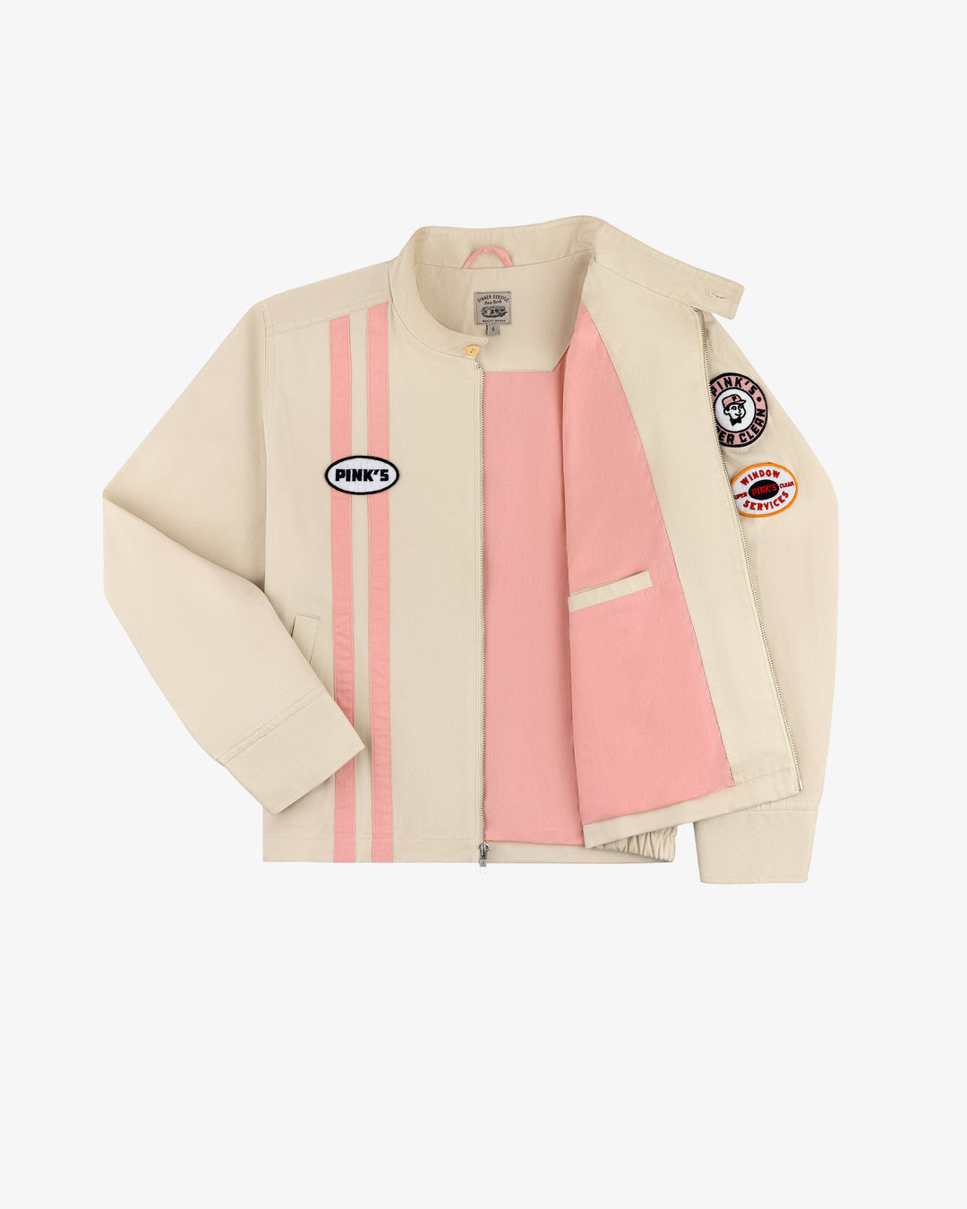 Pink's Window Services Racing Jacket – Dinner Service NY