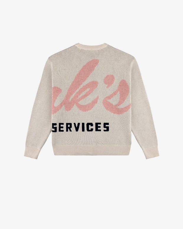 Pink's Window Services Sweater – Dinner Service NY