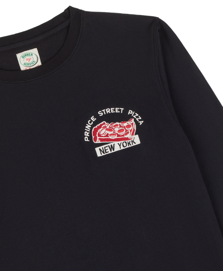Prince Street Pizza x DSNY Long Sleeve Tee – Dinner Service NY