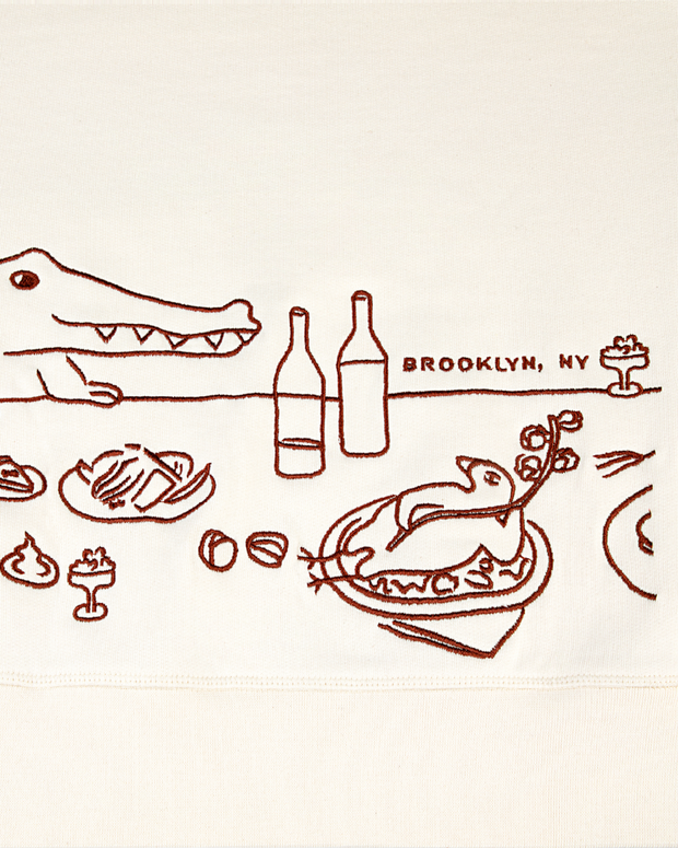 Le Crocodile Crewneck