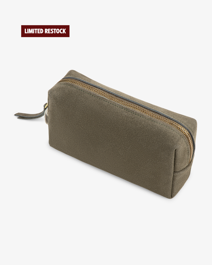 Sunday Scaries Suede Pouch