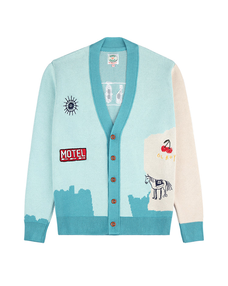 Terry Urban Lonesome Blues Cardigan Sweater – Dinner Service NY