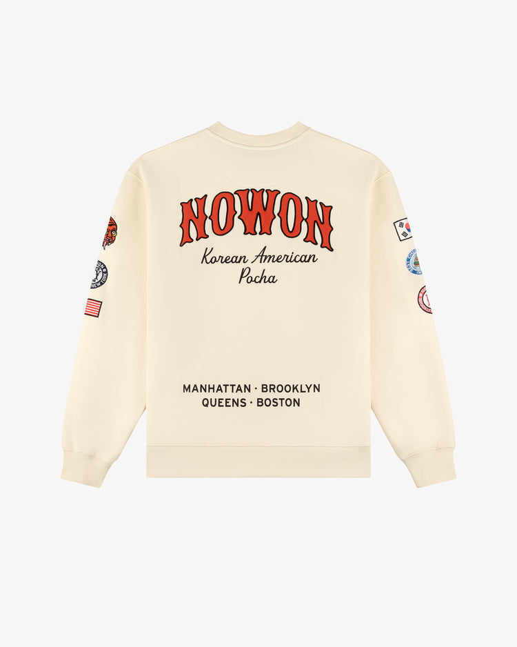 Nowon New York Crewneck (Creme) – Dinner Service NY