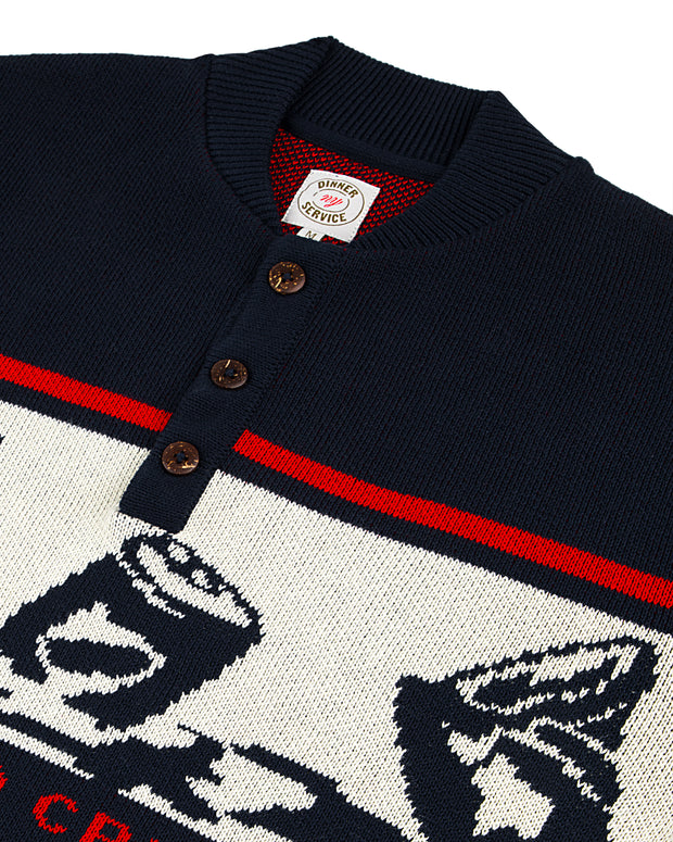 Island Creek Henley Sweater