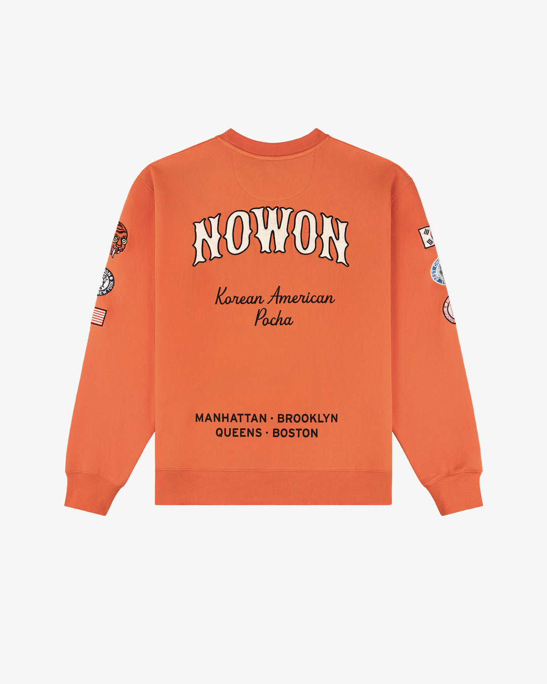 Nowon New York Crewneck (Orange) – Dinner Service NY